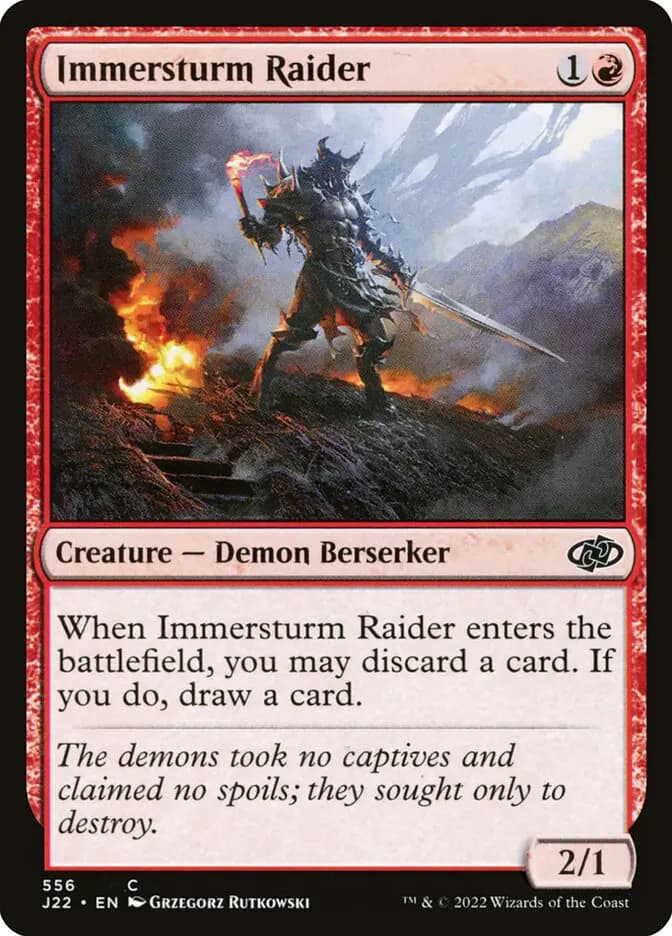 Card image of Immersturm Raider
