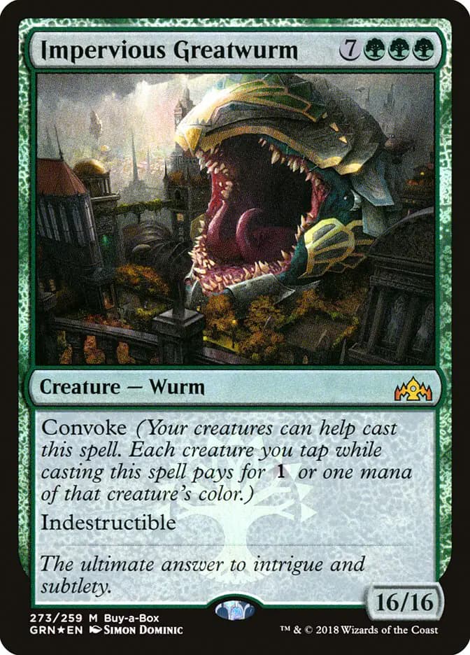 Card image of Impervious Greatwurm