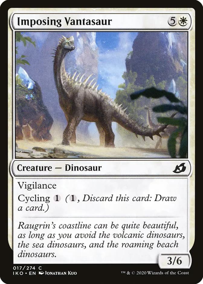 Card image of Imposing Vantasaur
