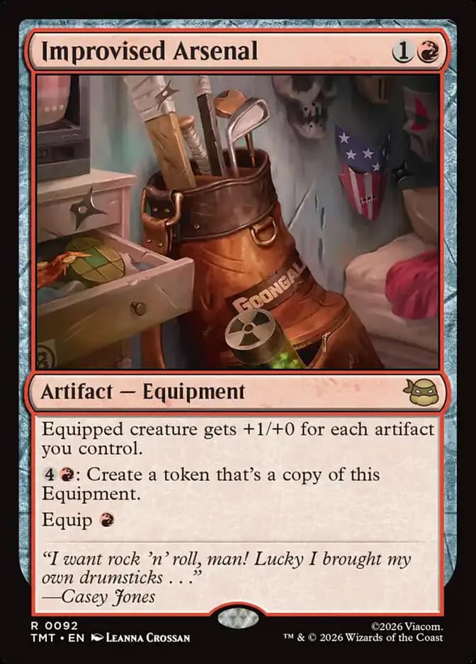 Card image of Improvised Arsenal