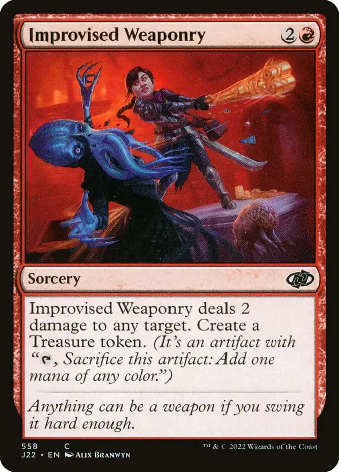 Card image of Improvised Weaponry
