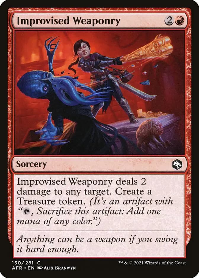 Card image of Improvised Weaponry