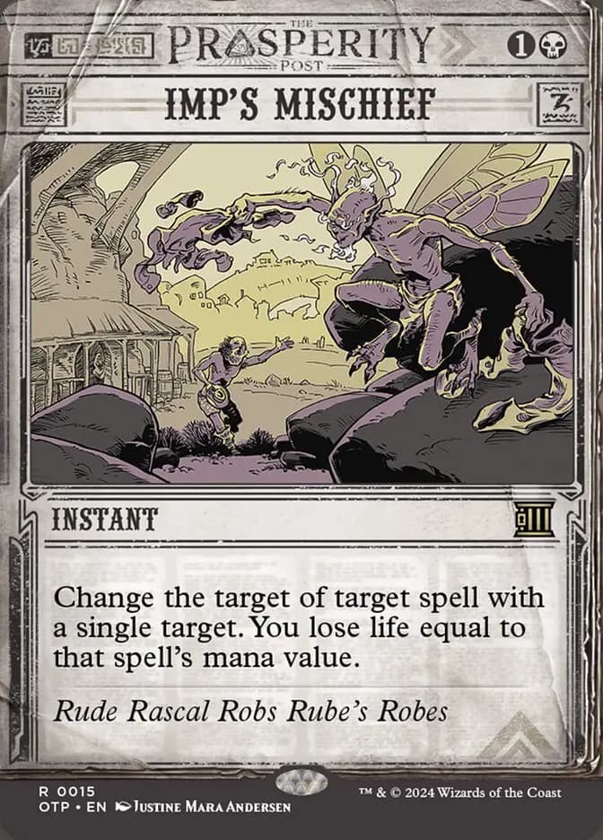 Card image of Imp's Mischief