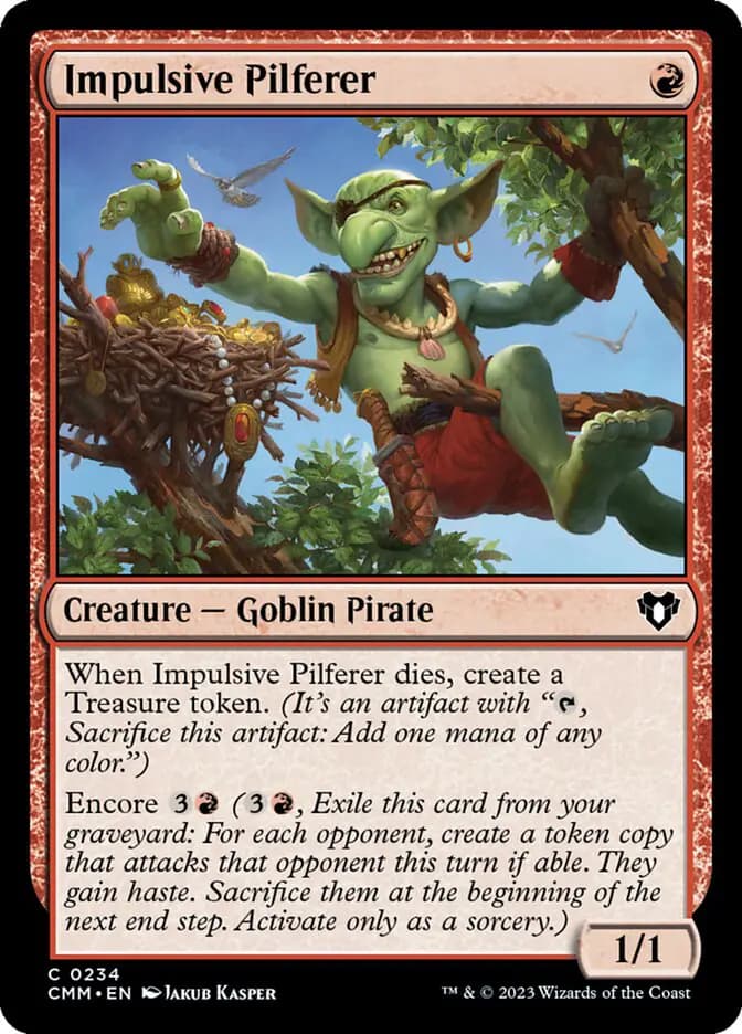 Card image of Impulsive Pilferer