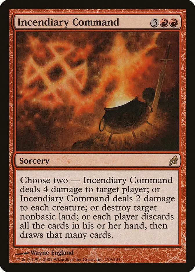 Card image of Incendiary Command