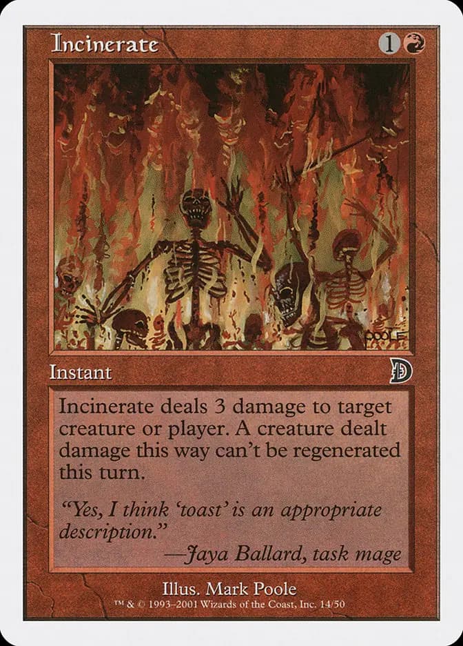 Card image of Incinerate
