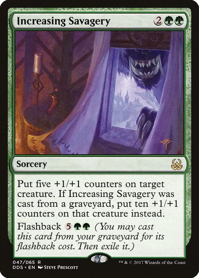 Card image of Increasing Savagery