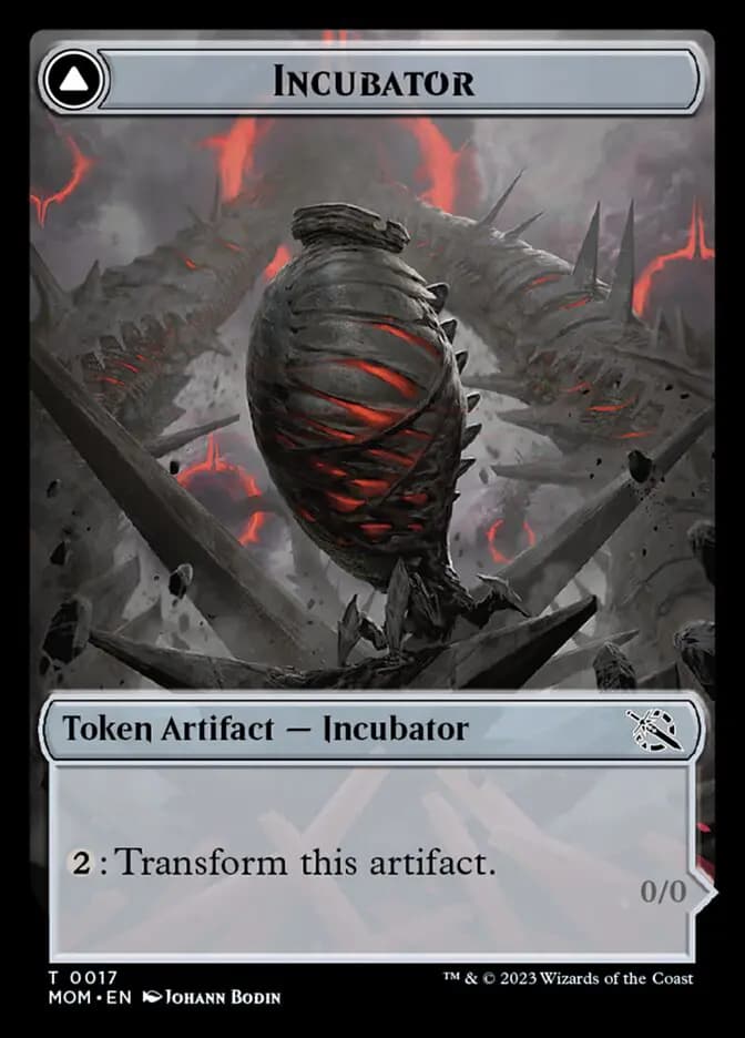 Card image of Incubator / Phyrexian