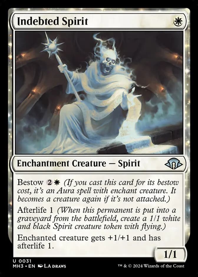 Card image of Indebted Spirit