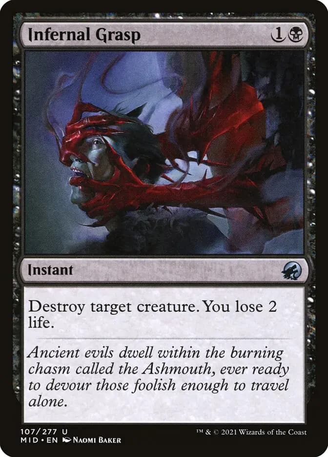 Card image of Infernal Grasp