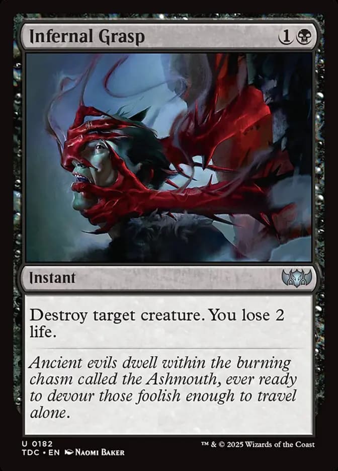 Card image of Infernal Grasp