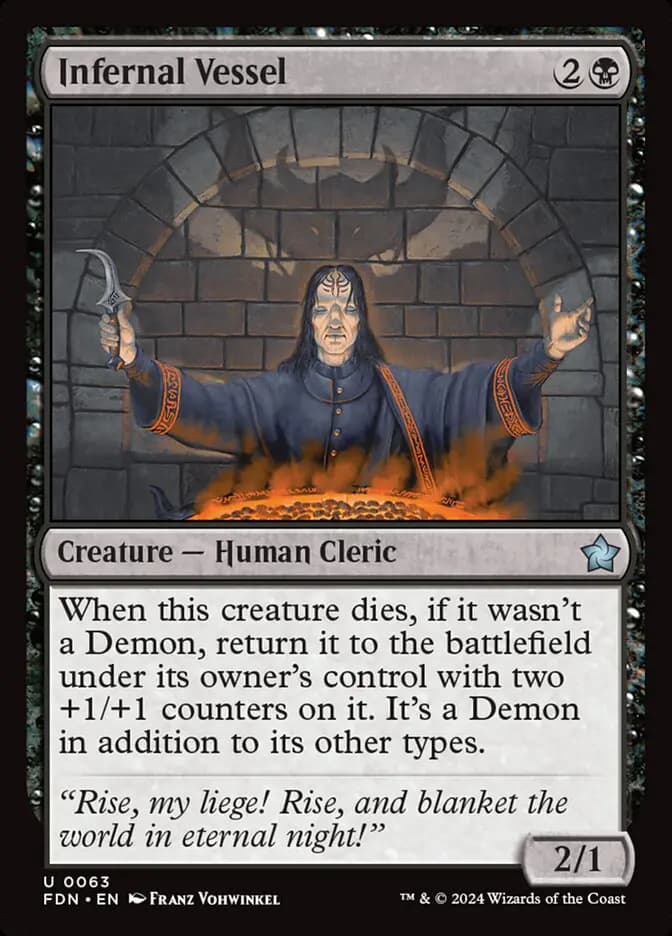 Card image of Infernal Vessel