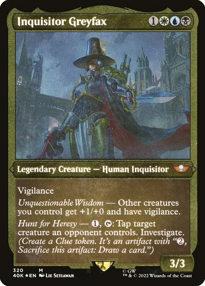 Card image of Inquisitor Greyfax