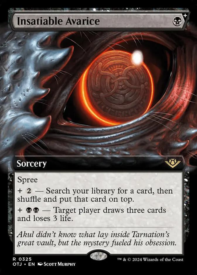 Card image of Insatiable Avarice