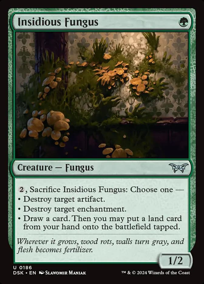 Card image of Insidious Fungus