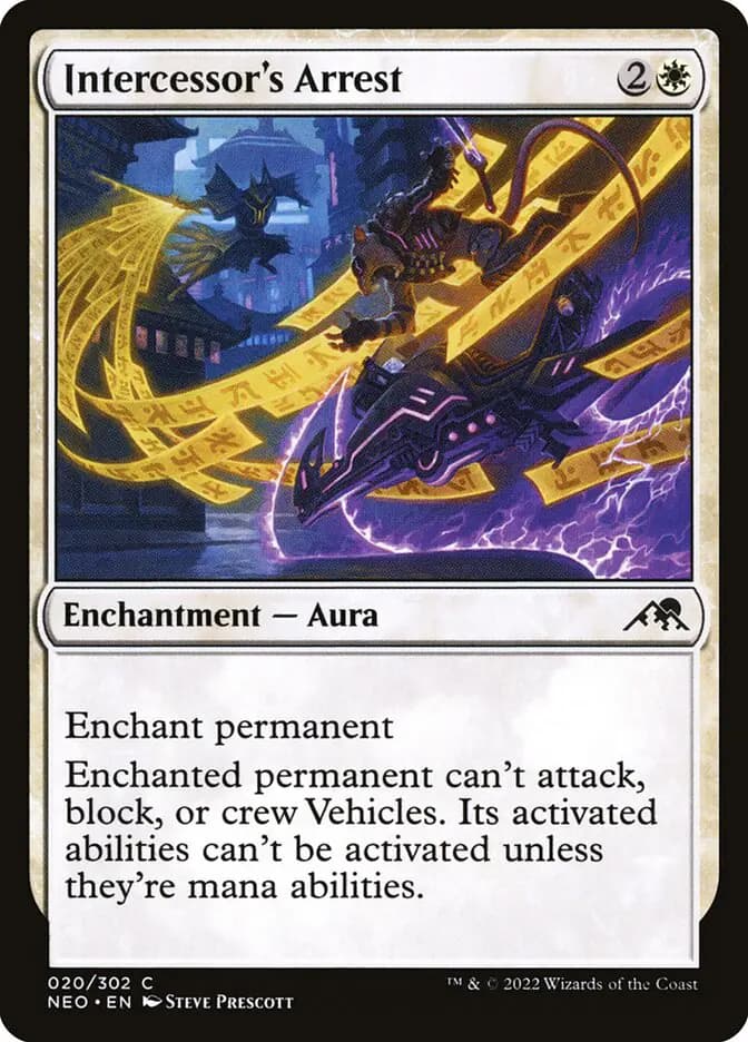 Card image of Intercessor's Arrest