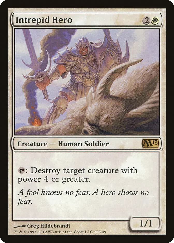 Card image of Intrepid Hero