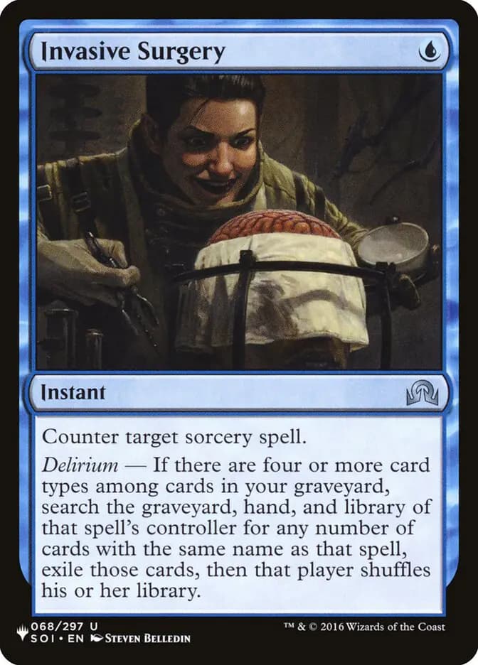 Card image of Invasive Surgery