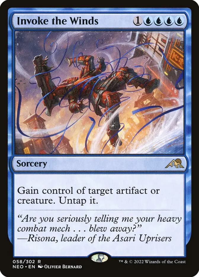 Card image of Invoke the Winds