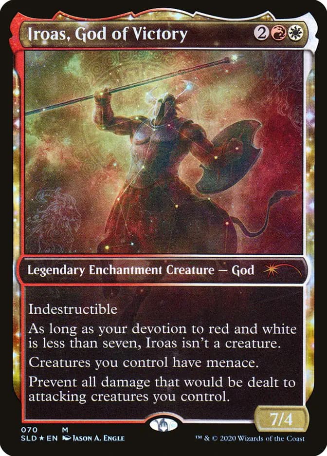 Card image of Iroas, God of Victory