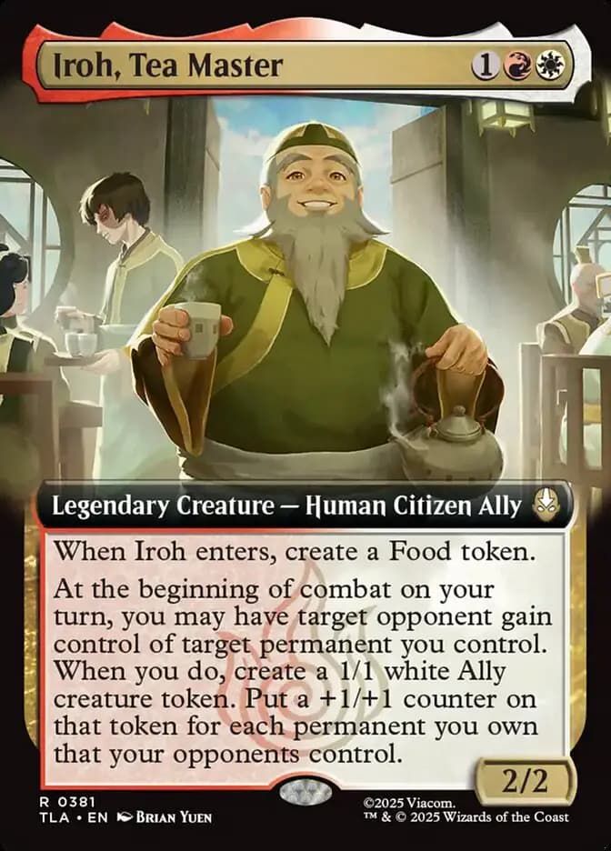 Card image of Iroh, Tea Master