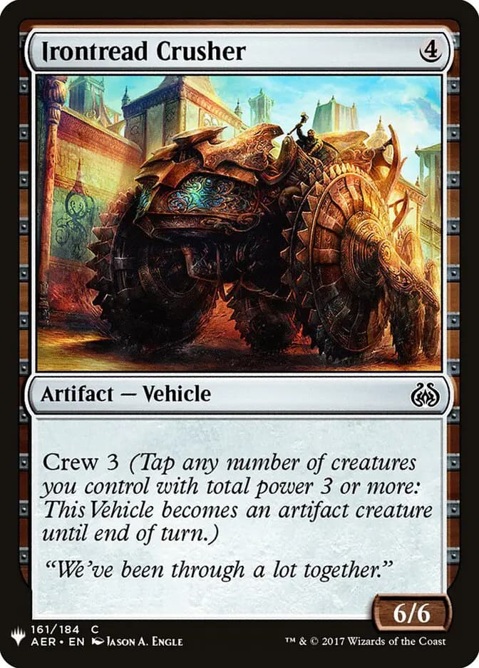 Card image of Irontread Crusher