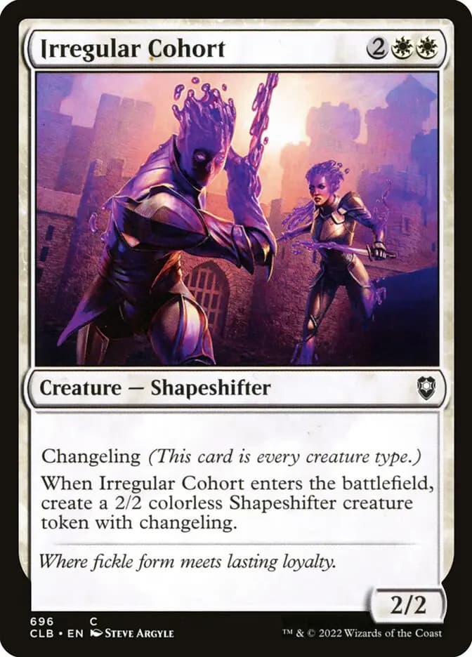 Card image of Irregular Cohort