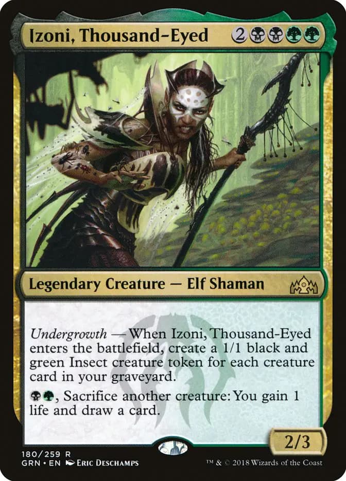 Card image of Izoni, Thousand-Eyed