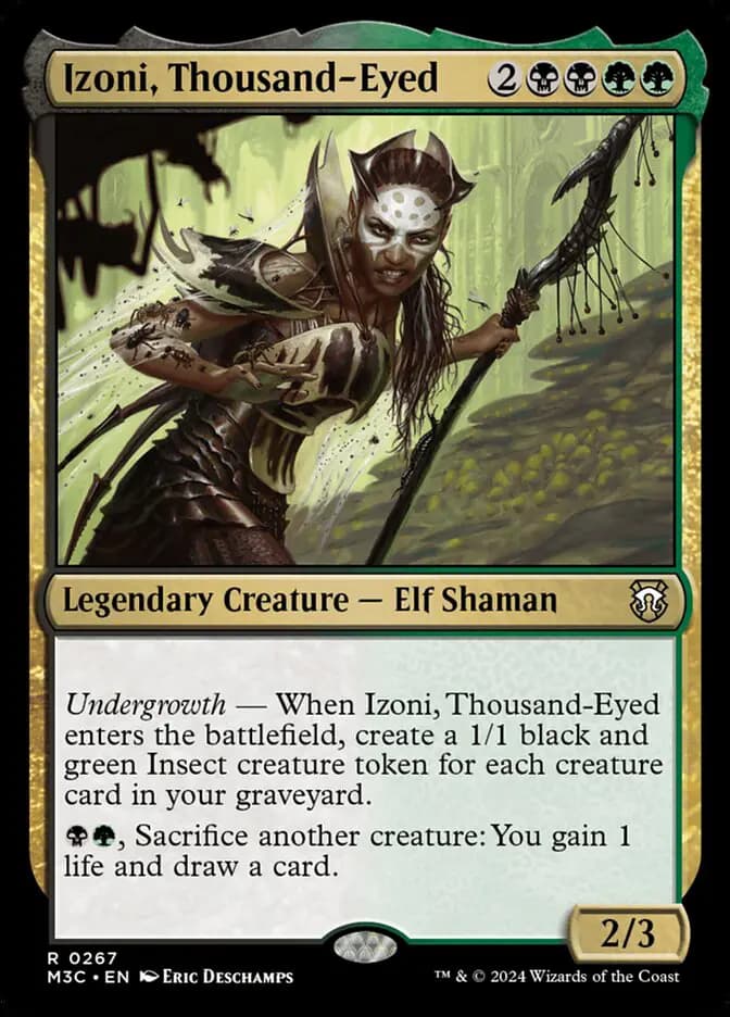 Card image of Izoni, Thousand-Eyed