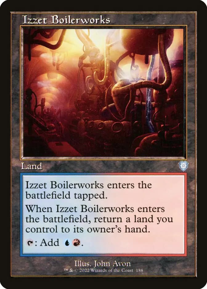 Card image of Izzet Boilerworks