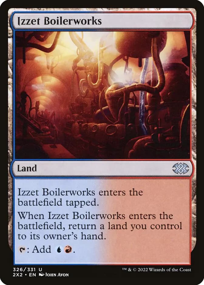 Card image of Izzet Boilerworks