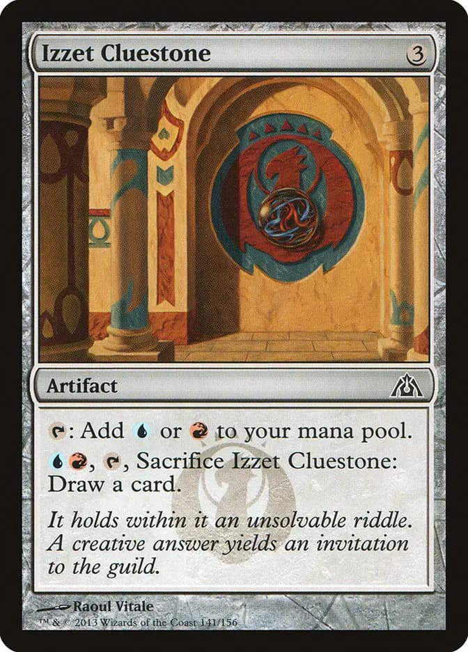 Card image of Izzet Cluestone