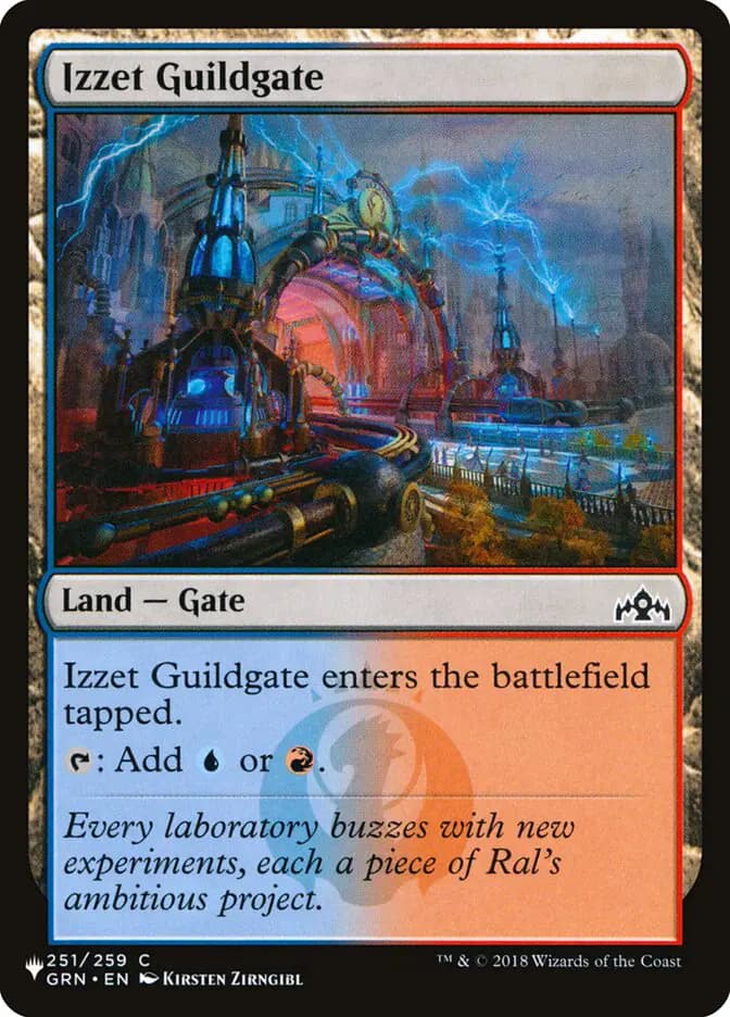 Card image of Izzet Guildgate