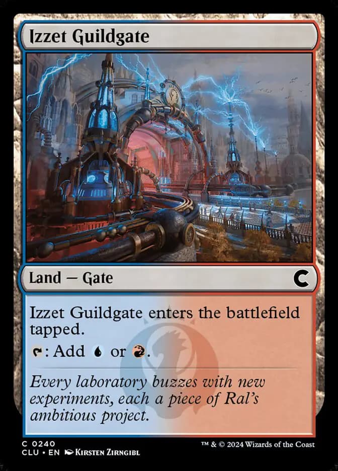 Card image of Izzet Guildgate