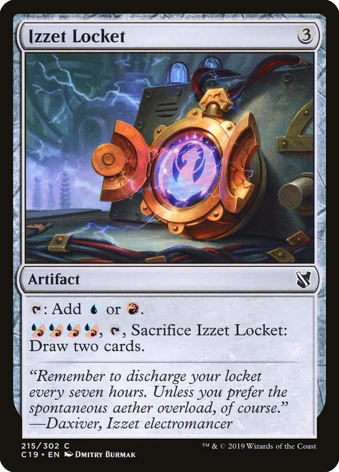 Card image of Izzet Locket