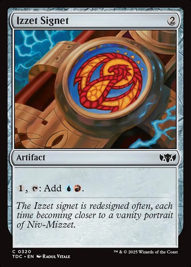 Card image of Izzet Signet