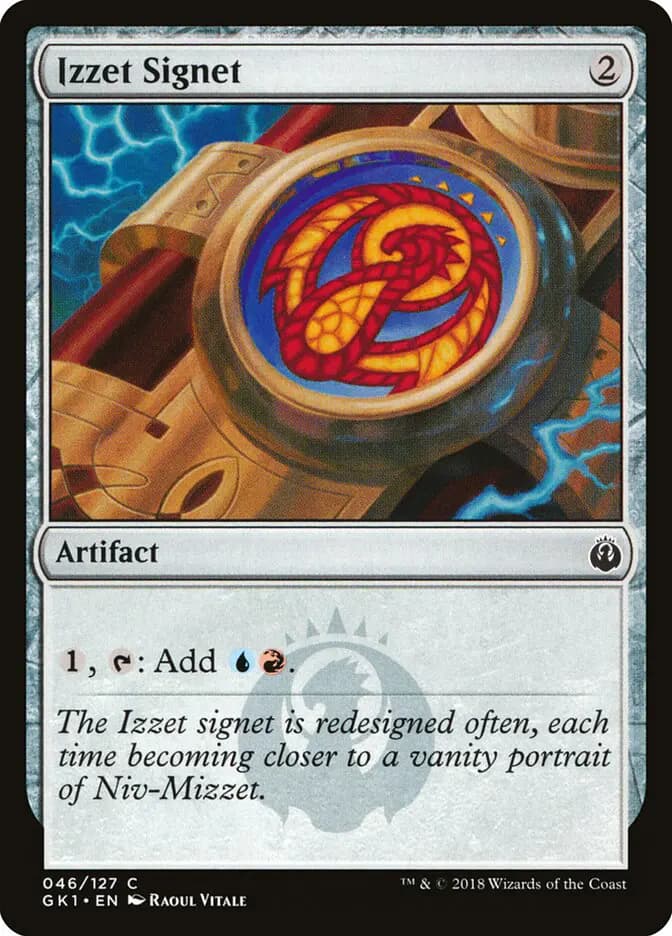 Card image of Izzet Signet