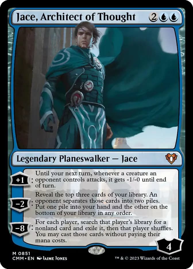 Card image of Jace, Architect of Thought