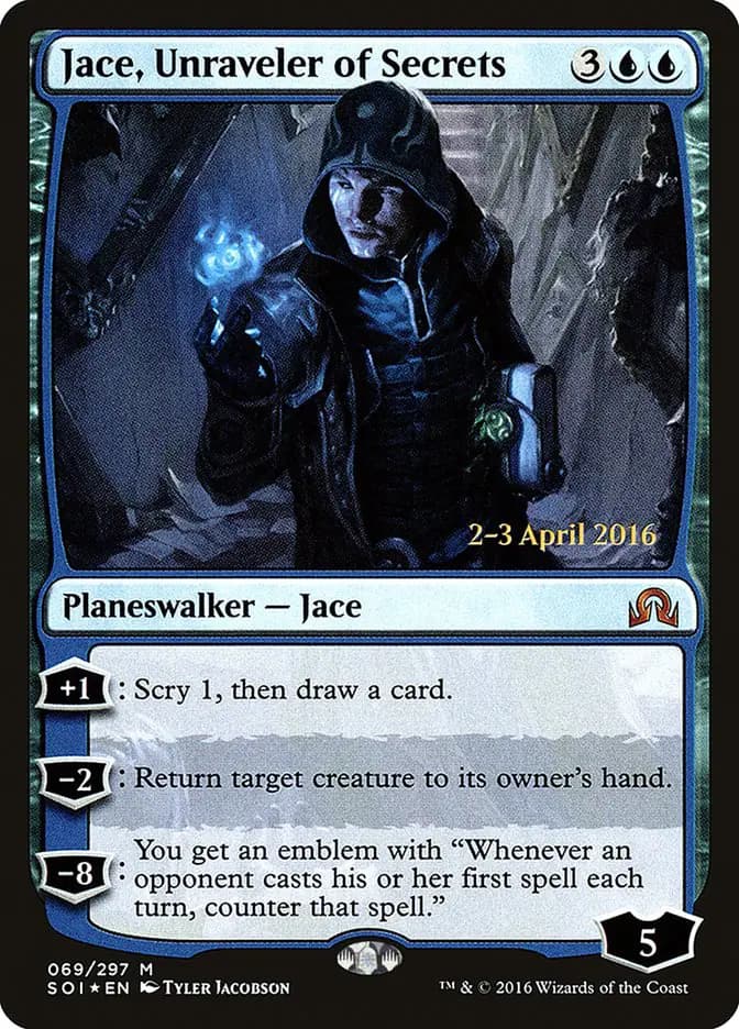 Card image of Jace, Unraveler of Secrets