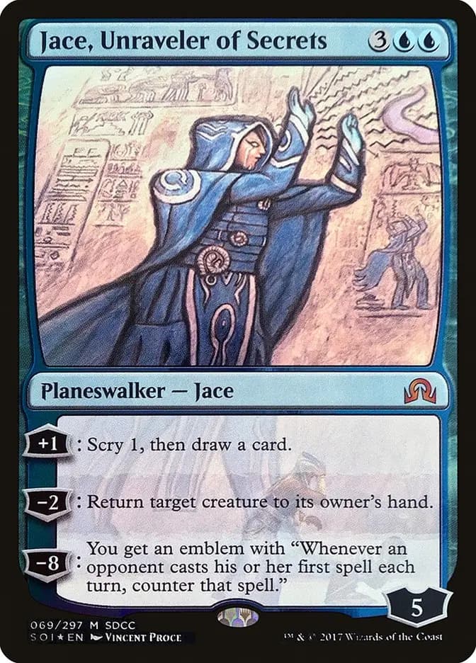 Card image of Jace, Unraveler of Secrets