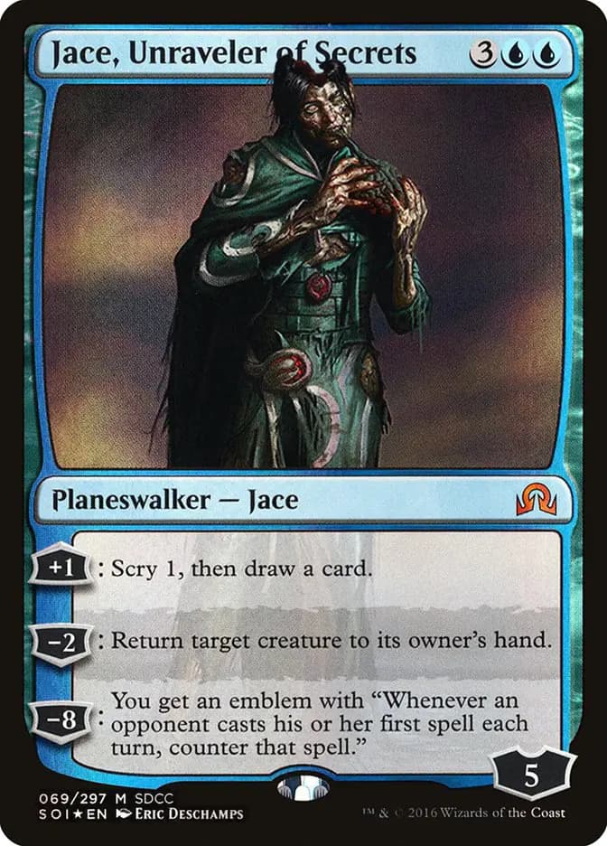 Card image of Jace, Unraveler of Secrets