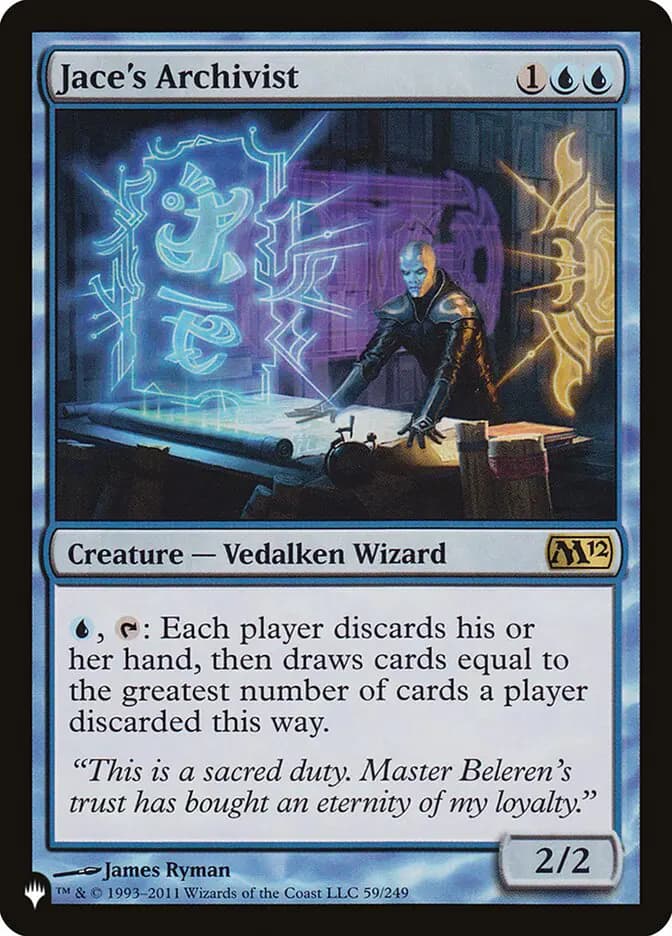 Card image of Jace's Archivist