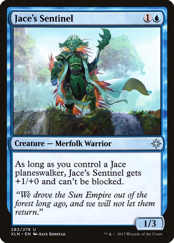 Card image of Jace's Sentinel