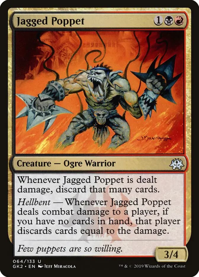 Card image of Jagged Poppet