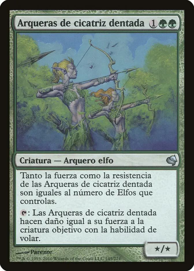 Card image of Jagged-Scar Archers