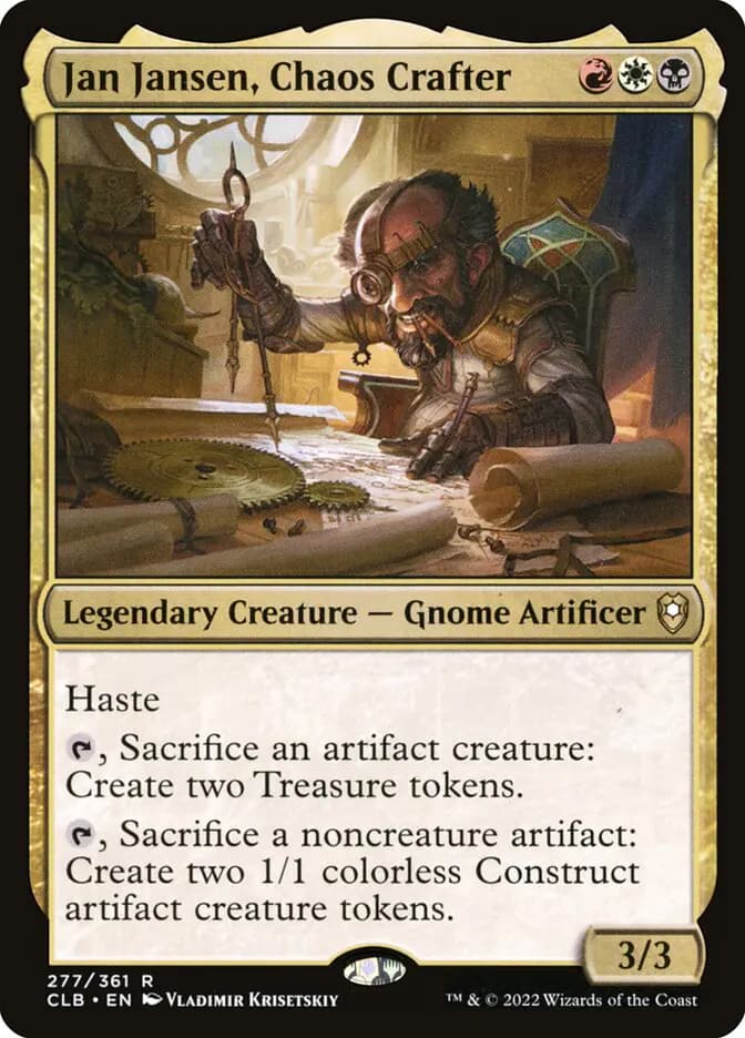 Card image of Jan Jansen, Chaos Crafter