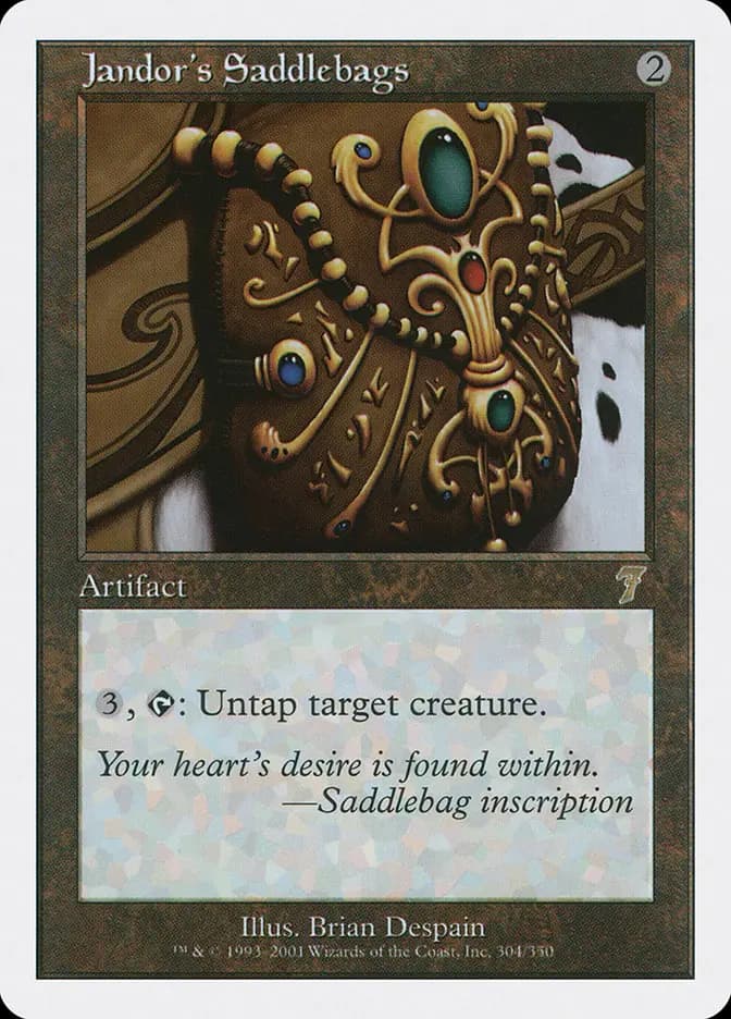 Card image of Jandor's Saddlebags