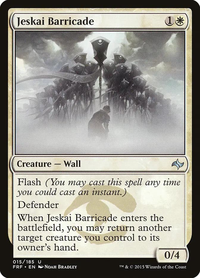 Card image of Jeskai Barricade