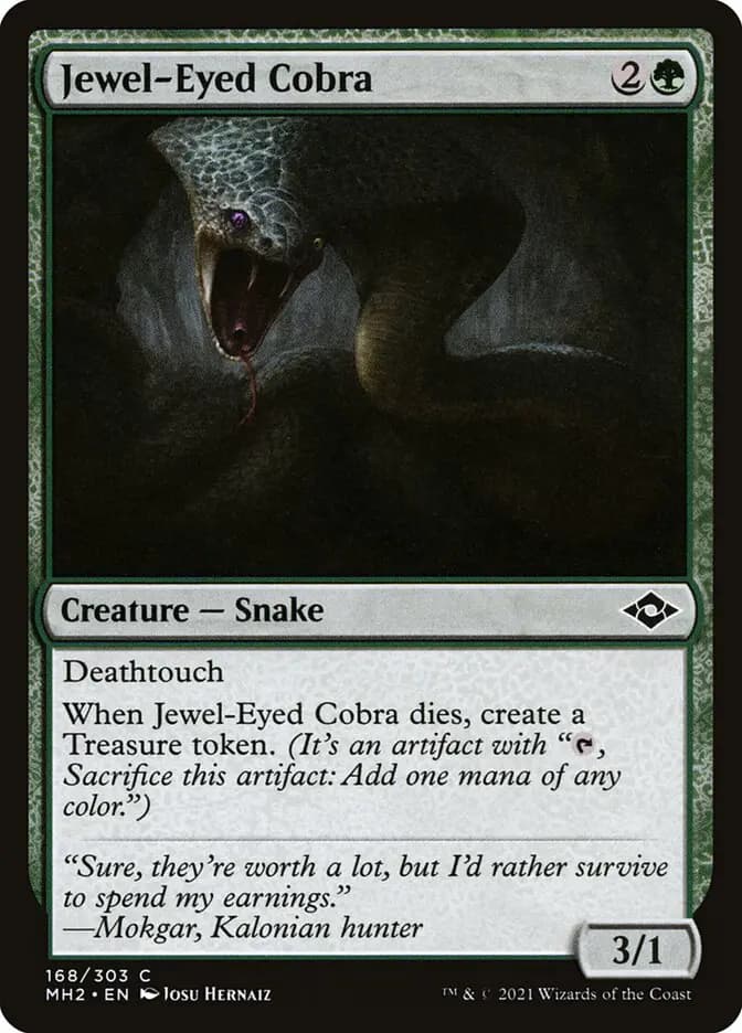Card image of Jewel-Eyed Cobra