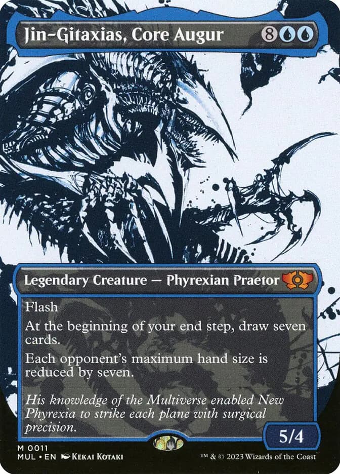 Card image of Jin-Gitaxias, Core Augur